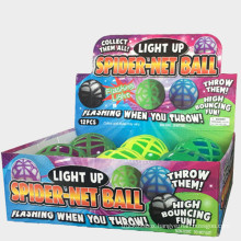 Pet toy glowing ball spider tennis